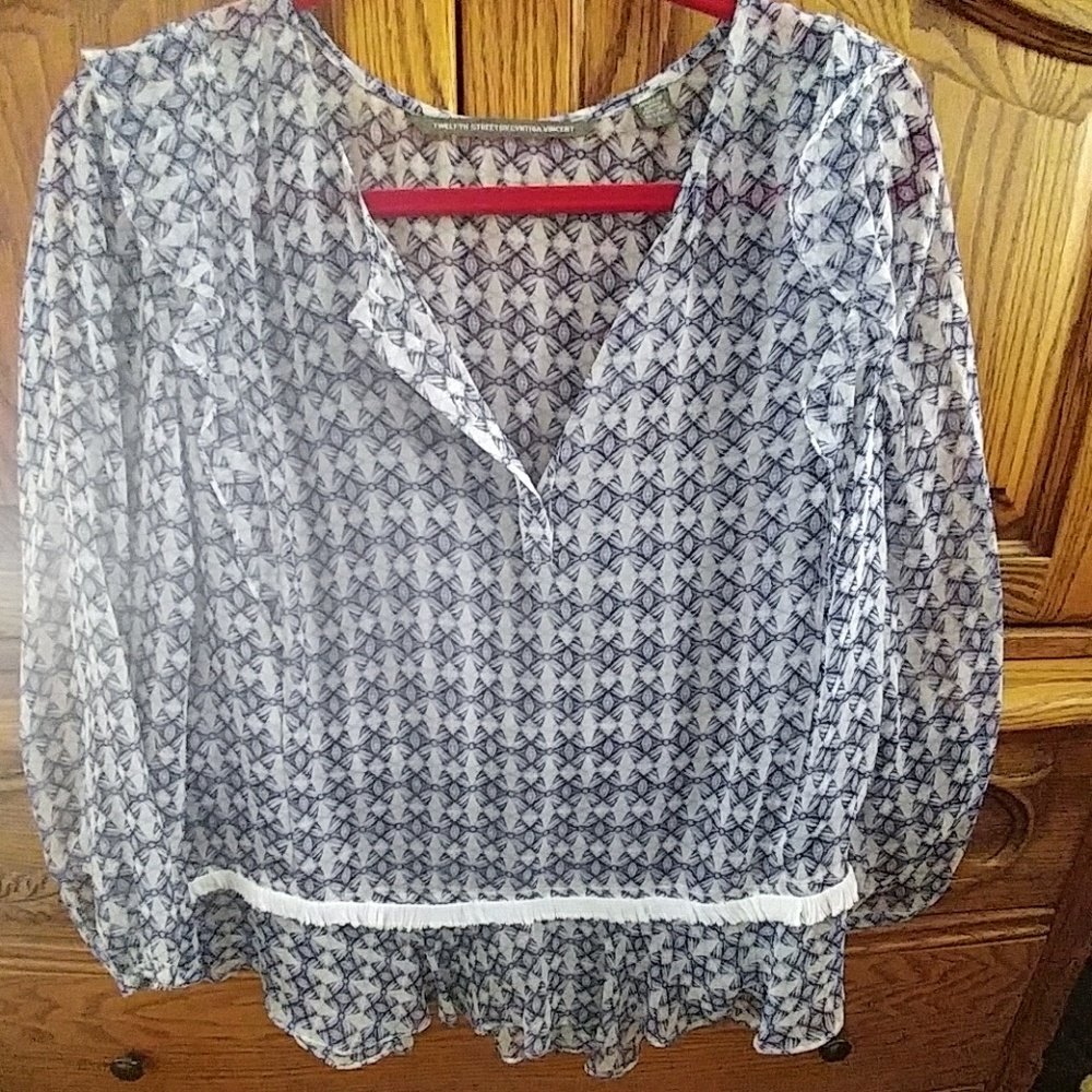Twelfth street Cynthia Vincent blouse